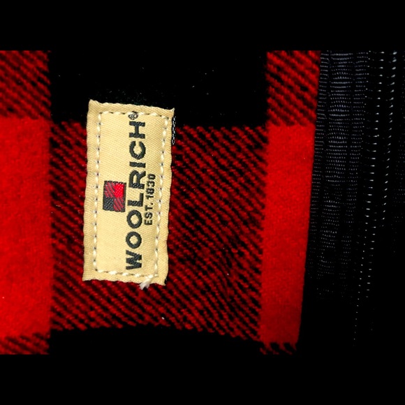 Woolrich Red and Black Plaid Backpack - Picture 4 of 6